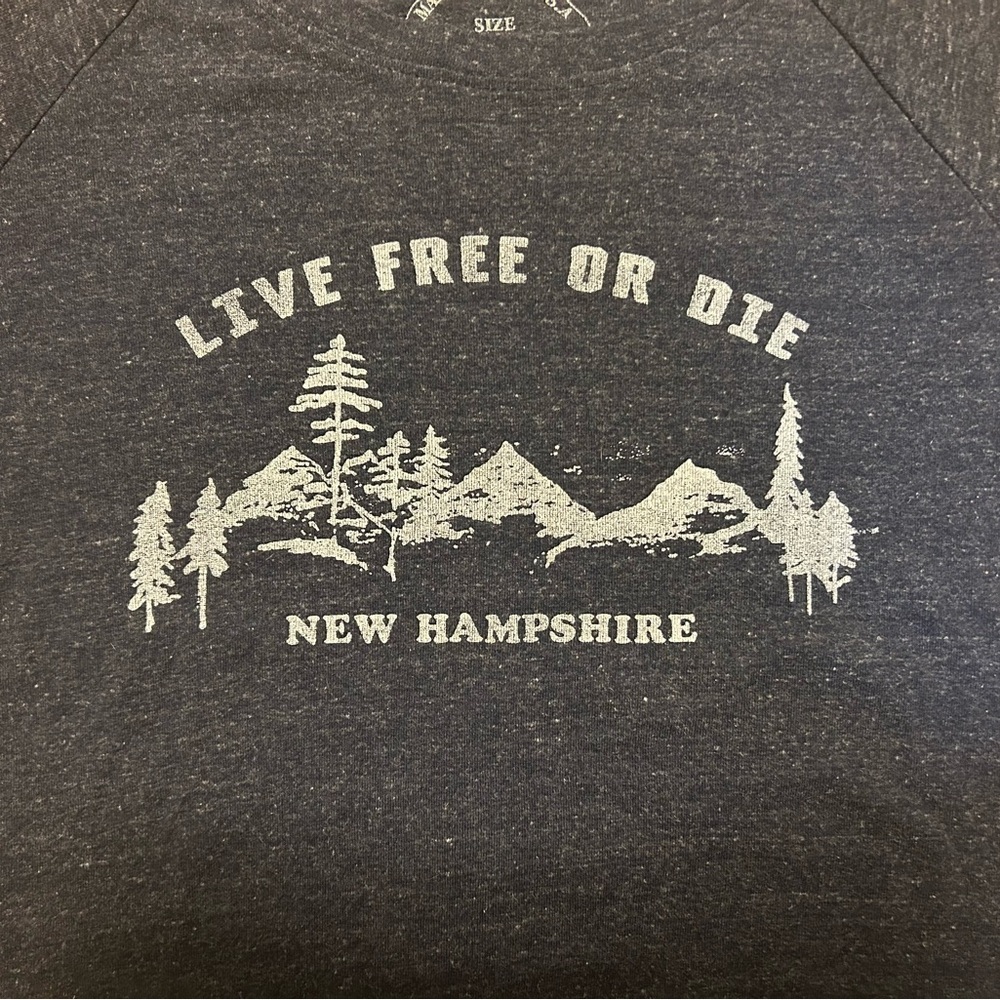 Live Free or Die New Hampshire Tee